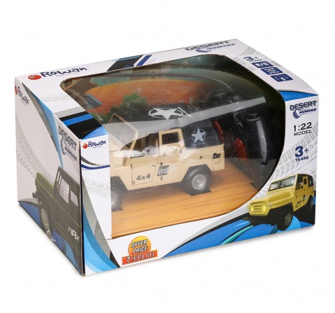 Rowan Radio Control Jeep Desert Sand Brown For Kids 5Y+