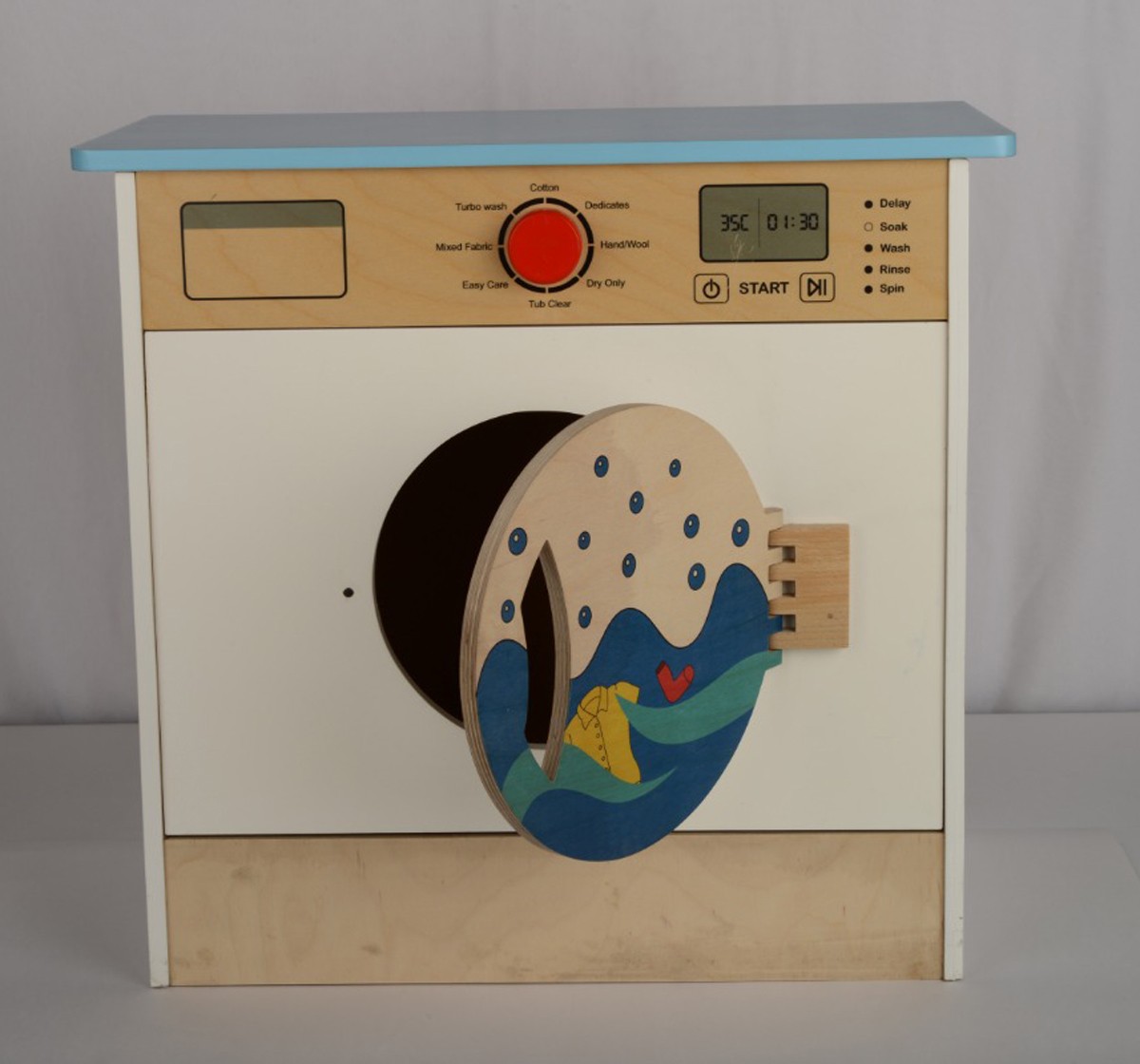 Hilife Mini Me Toy Washing Machine Multicolor 3Y+