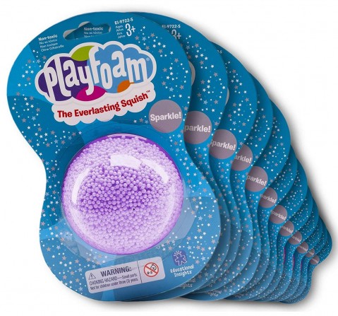 Learning Resources Playfoam Sparkle Jumbo Pods Box Of 12 Game Multicolor 3Y+