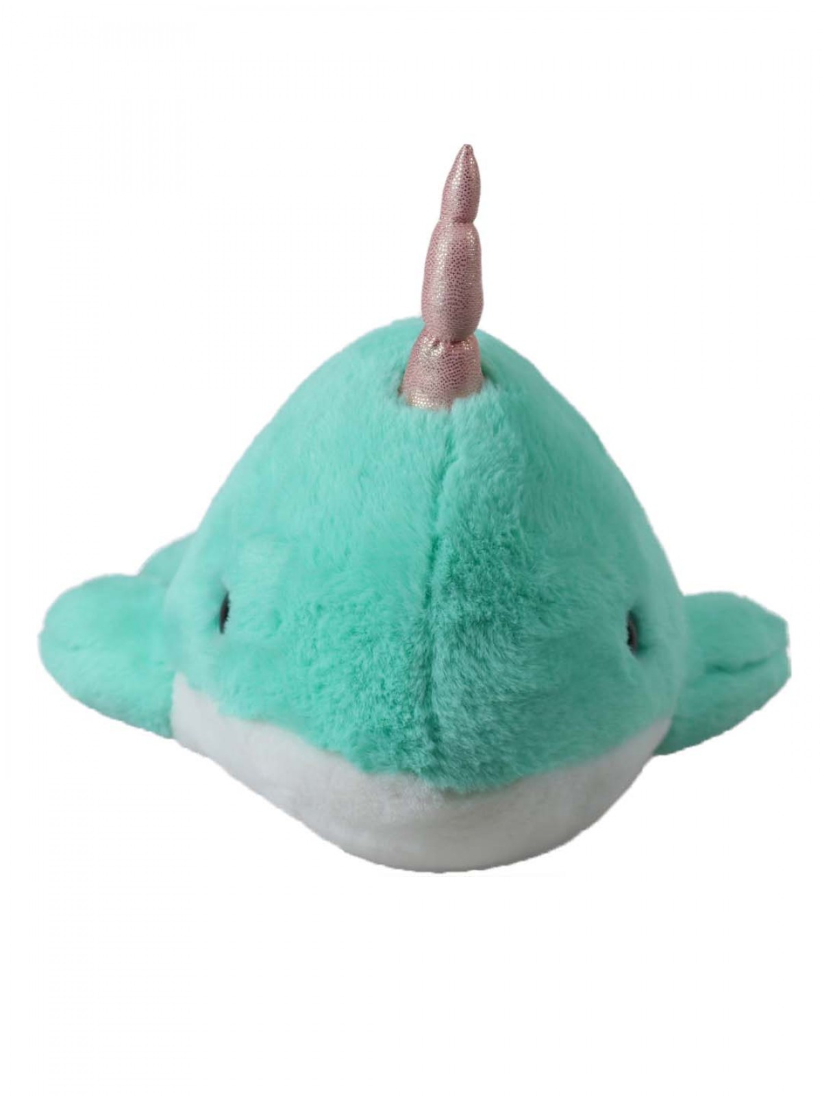 Adorable Stuffed Plush Narwhal by Mirada, Soft Toys for Kids of All Ages, 3Y+, Green, 40cm