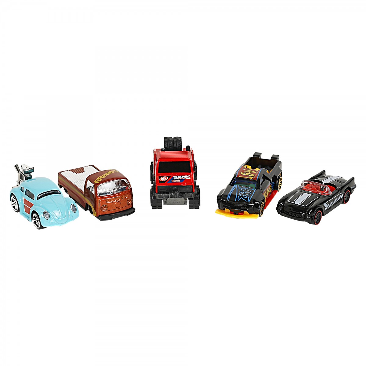 Ralleys Firefleet Street Machines Die Cast Car for Kids, Pack of 5, Multicolour