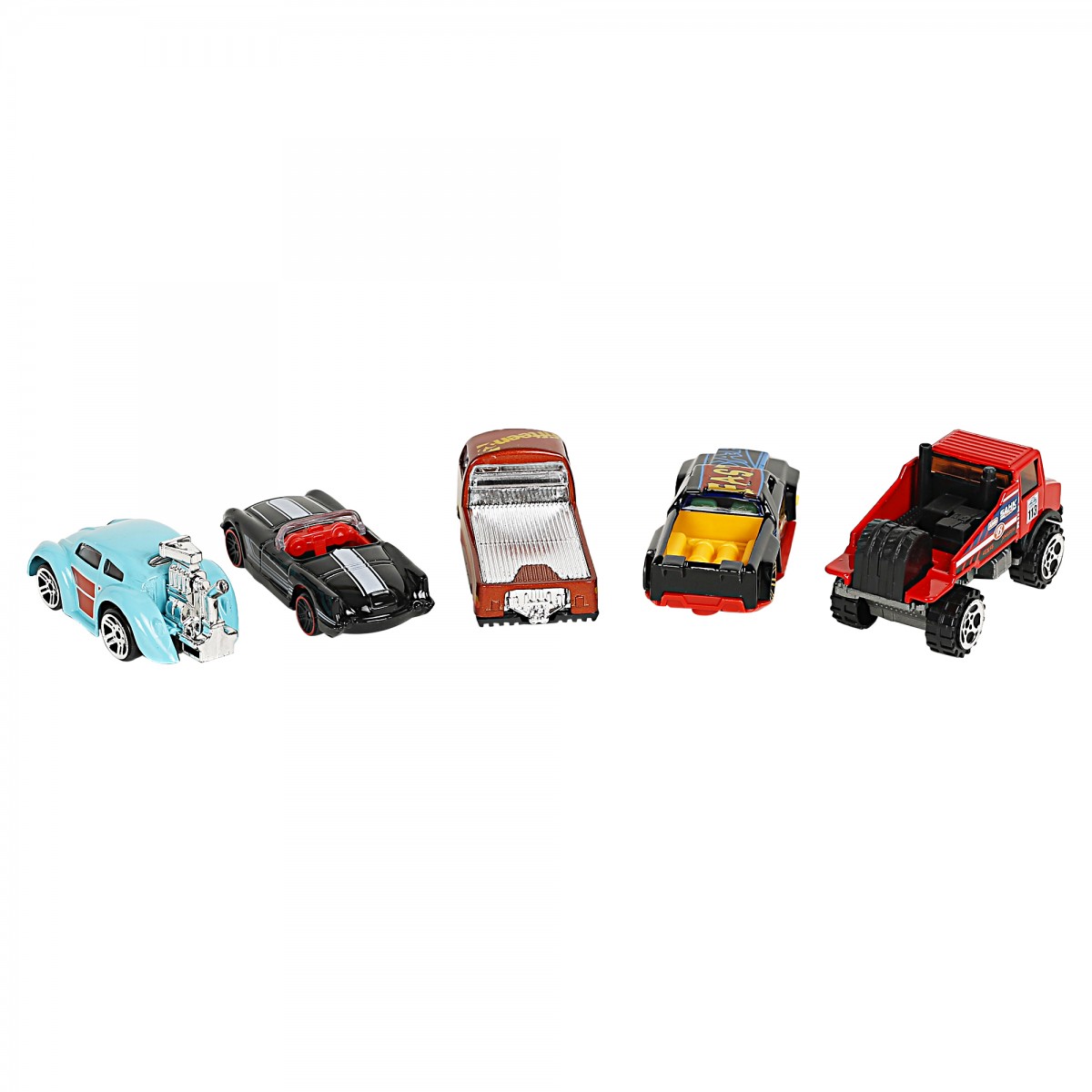 Ralleys Firefleet Street Machines Die Cast Car for Kids, Pack of 5, Multicolour