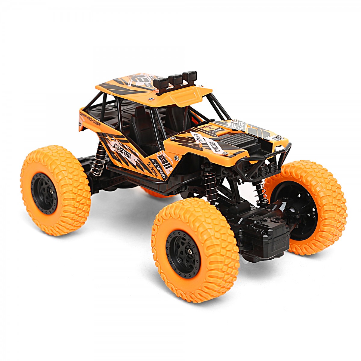 Ralleyz 1:20 Off Road Rc Car With 2.4 Ghz Remote Control 3.7V Rechargeable Battery Red 4Y+
