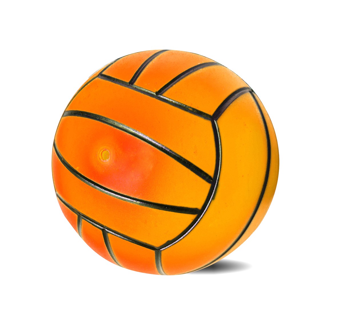 Zoozi 9Inch Volley Ball For Kids 3Y+, Orange