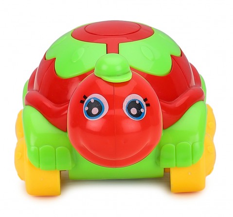 Shooting Star Friction Big Cute Turtle 9 Pieces Toy Multicolor 24M+