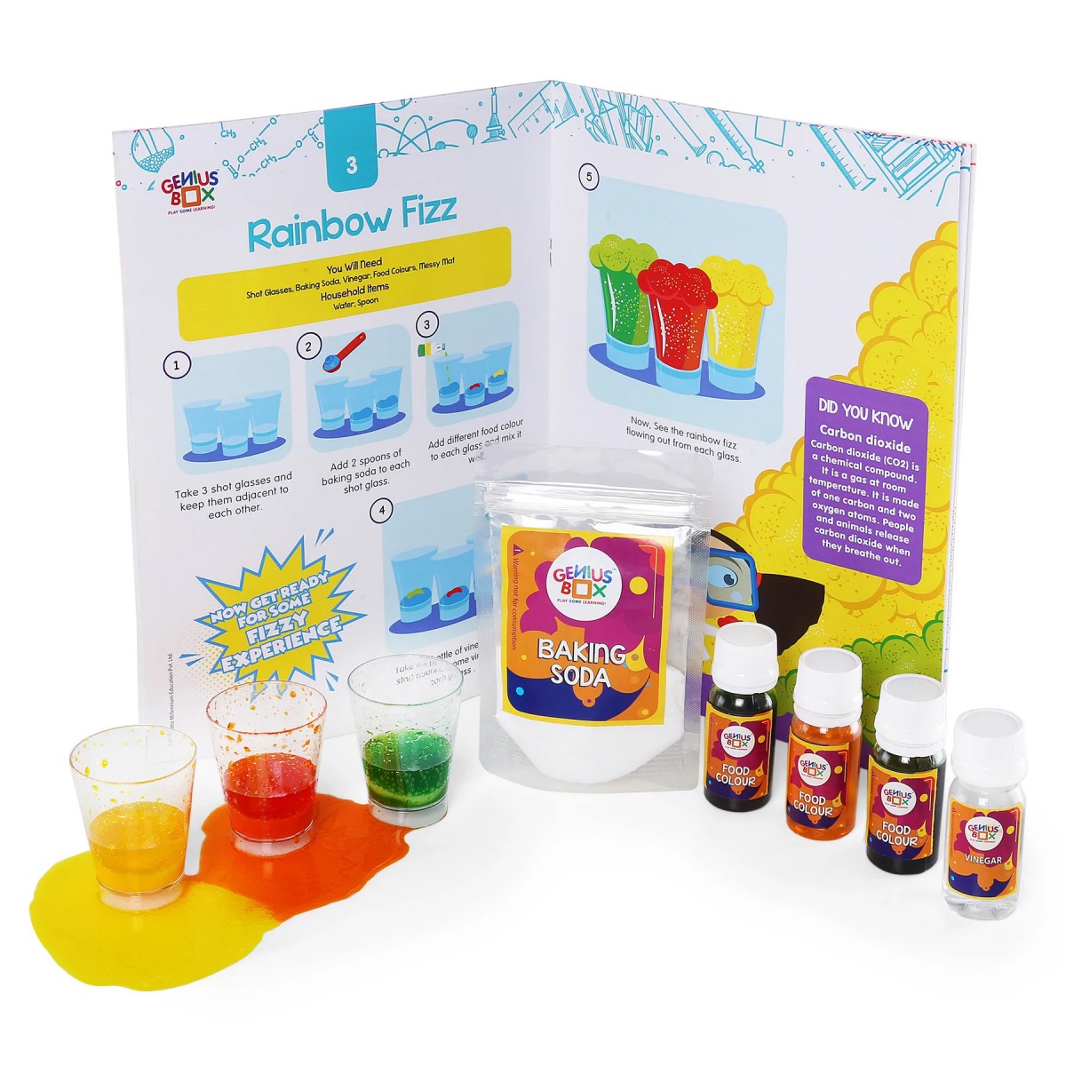 Genius Box Incredible Science Activity Kit For 4 Years And Up Educational Stem Science Toy