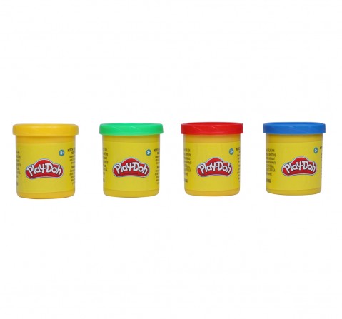 Play Doh Value 4 Pack of 2 Ounce Cans for Kids Multicolor 2Y+