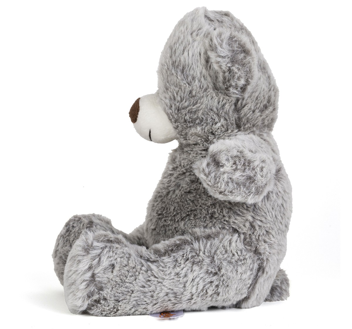 FuzzBuzz Textured Bear Grey 24cm