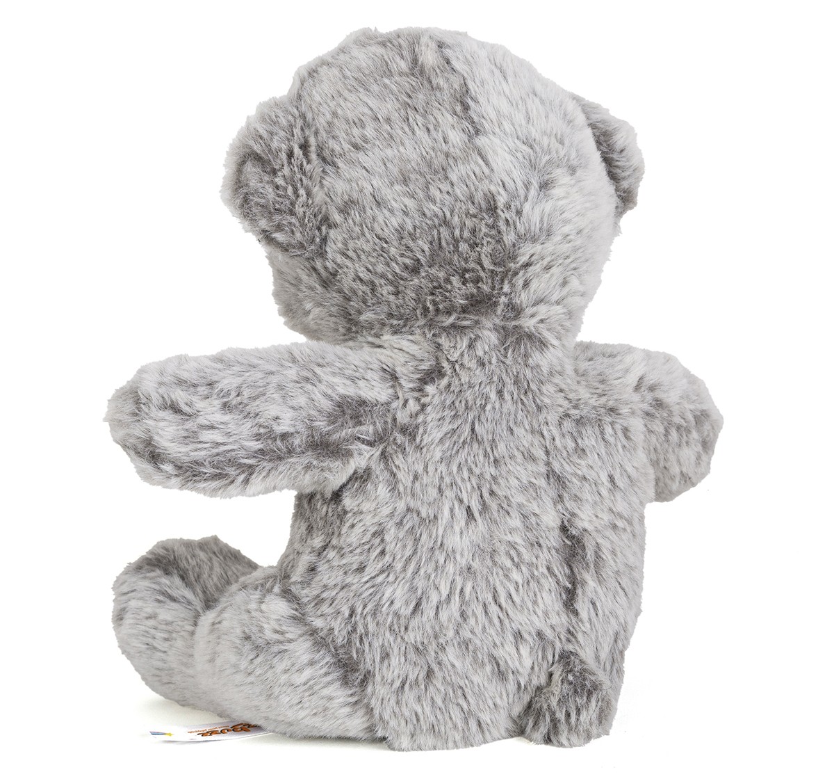 FuzzBuzz Textured Bear Grey 24cm