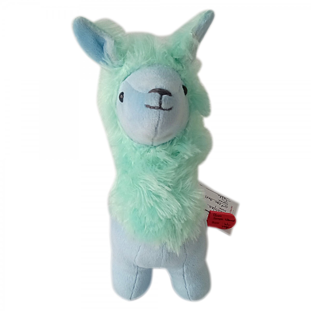 Furrendz Groovy Green Llama 10" Plush for Kids 1 Year and Above