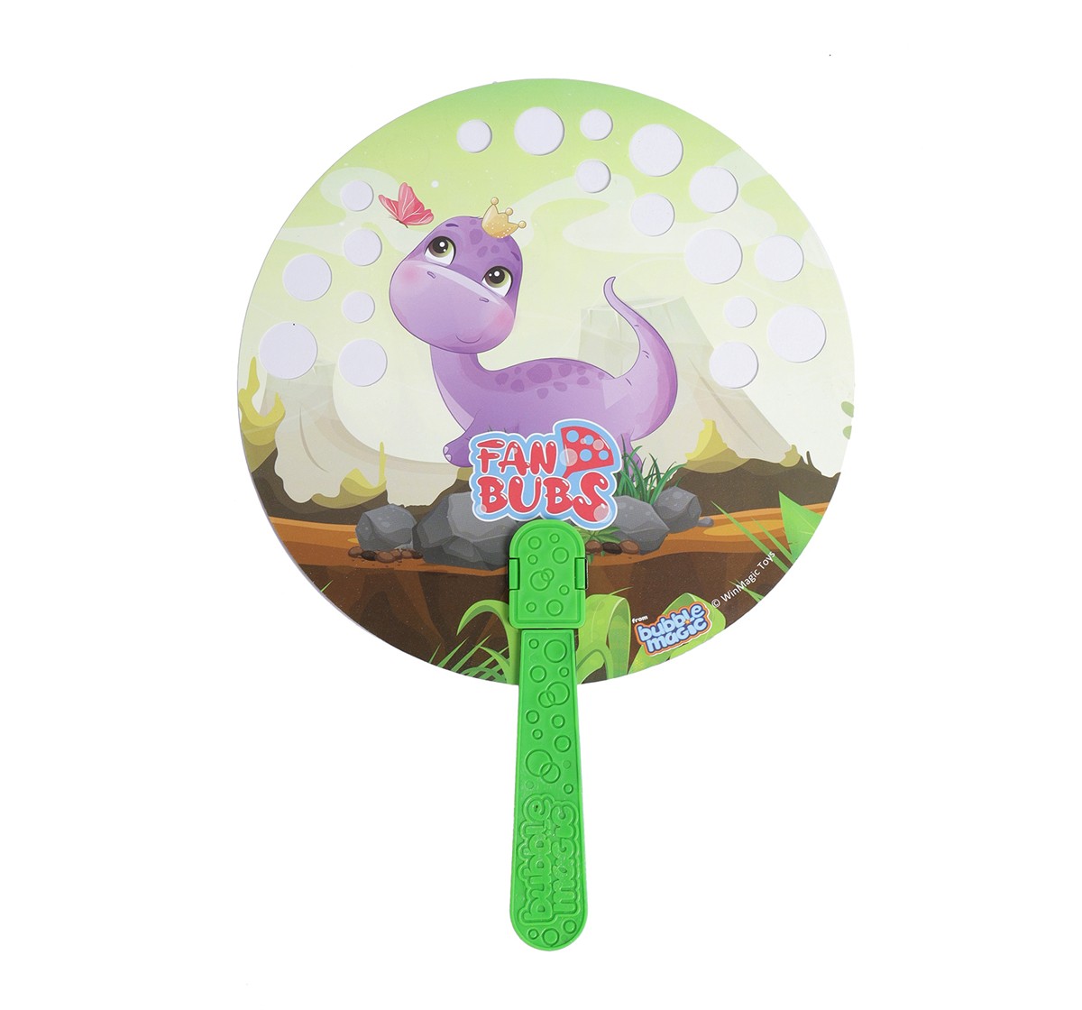 Bubble Magic Fan Bubs Dinosaur, for The Kids 3 Years and Above
