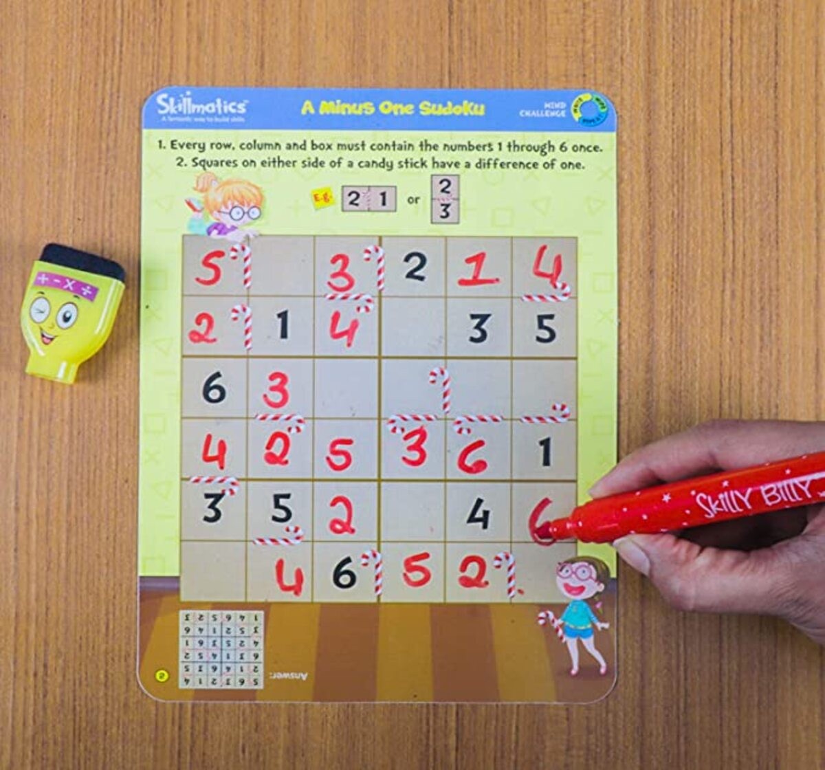 Skillmatics Mind and Activity Game for kids 6Y+, Muliticolour