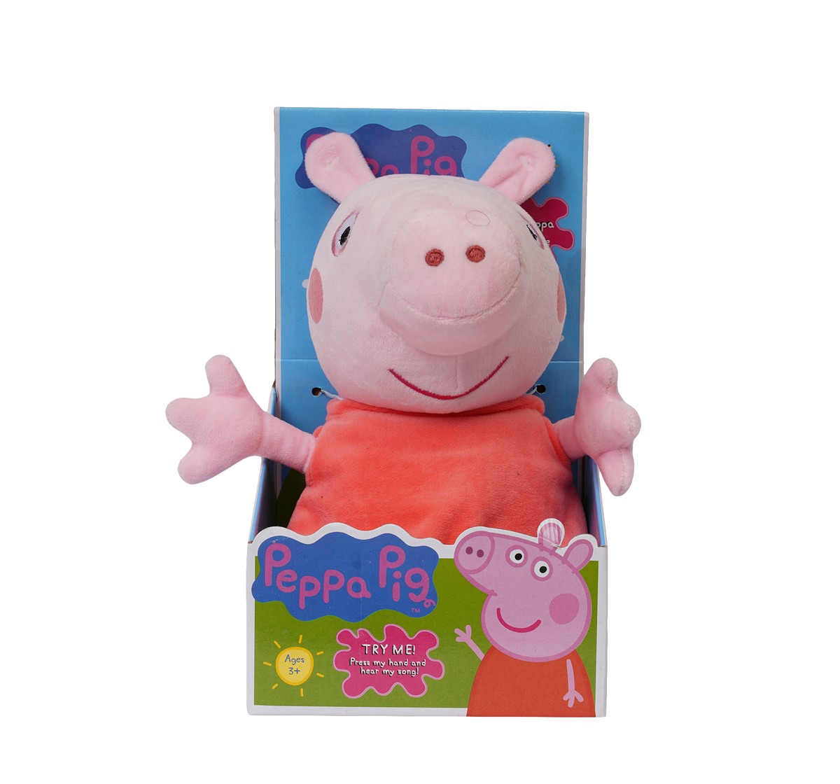 Mirada Musical Peppa Pig 30Cm Stuffed Toy Multicolour 3Y+