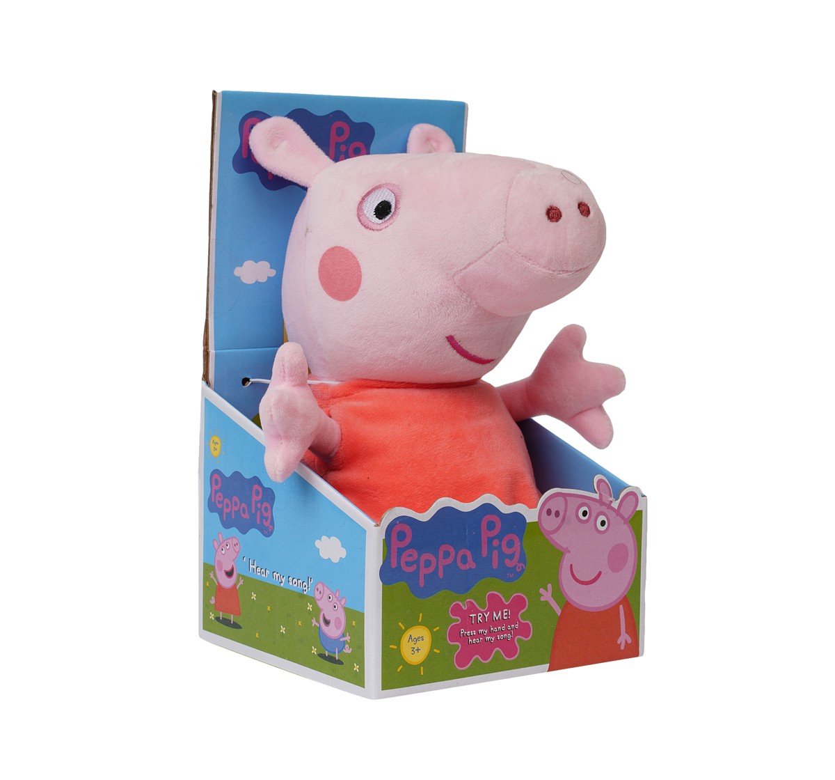 Mirada Musical Peppa Pig 30Cm Stuffed Toy Multicolour 3Y+