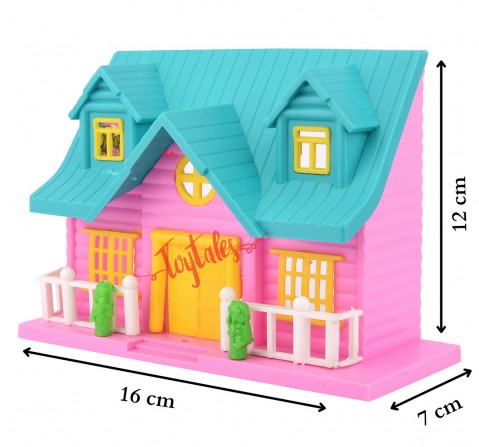Toytales Small Doll House an Accessories Multicolor 3Y+