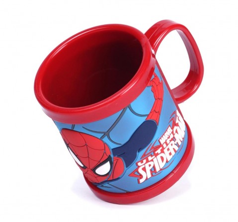 Ramson Spiderman Plastic Embossed Mug 10oz Multicolor 2Y+