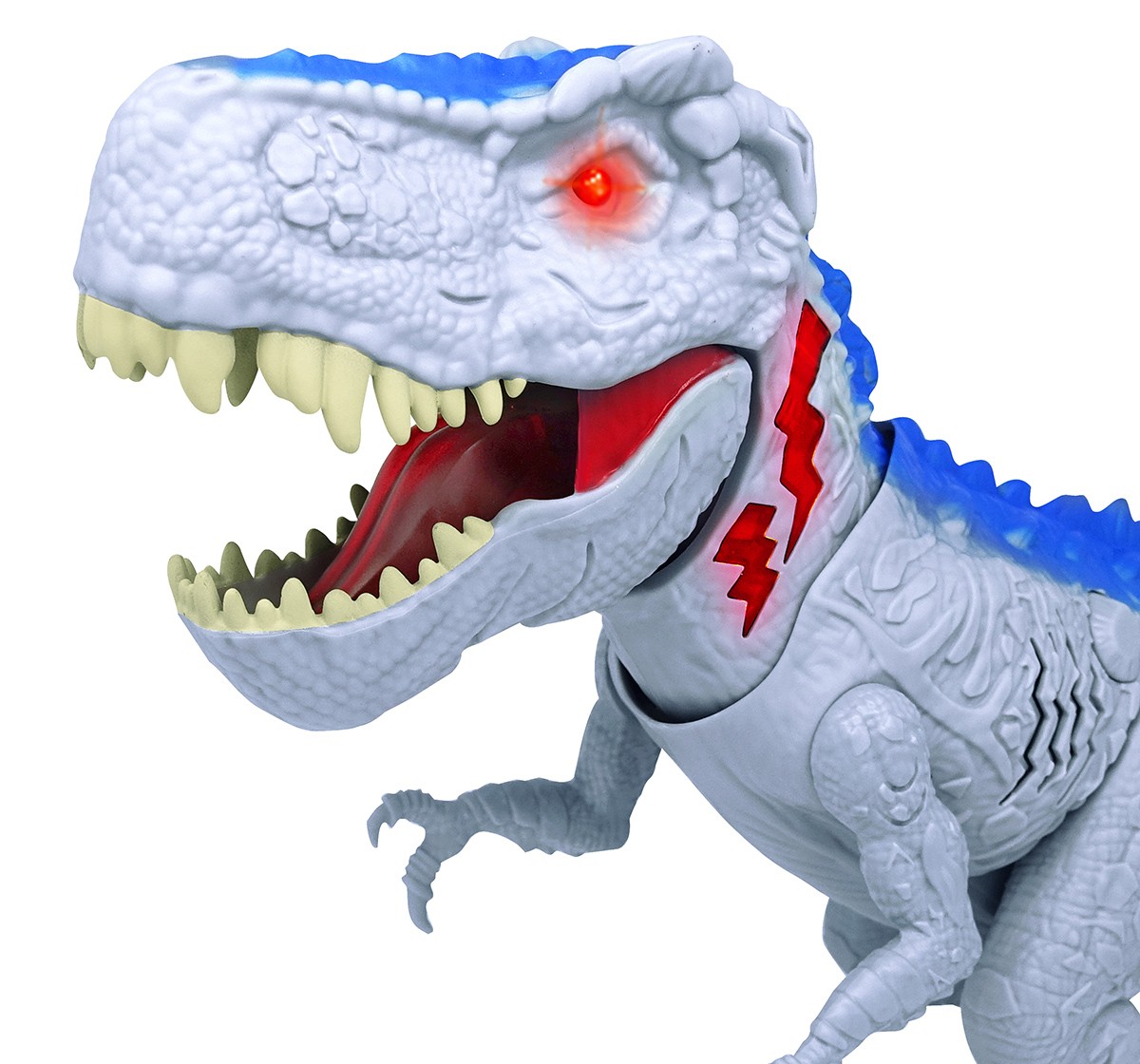 Dragon I Chomping and Walking T-Rex Large Electronic Dinosaur Toys for Kids 3Y+, Multicolour