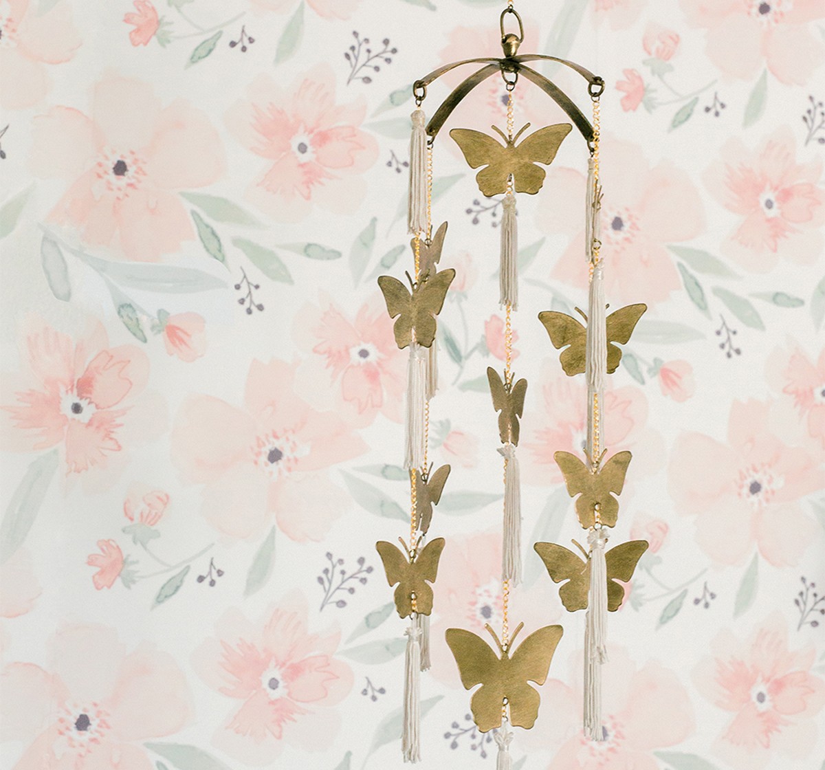 Crane Baby Butterfly Ceiling Hanging 6Y+ Gold