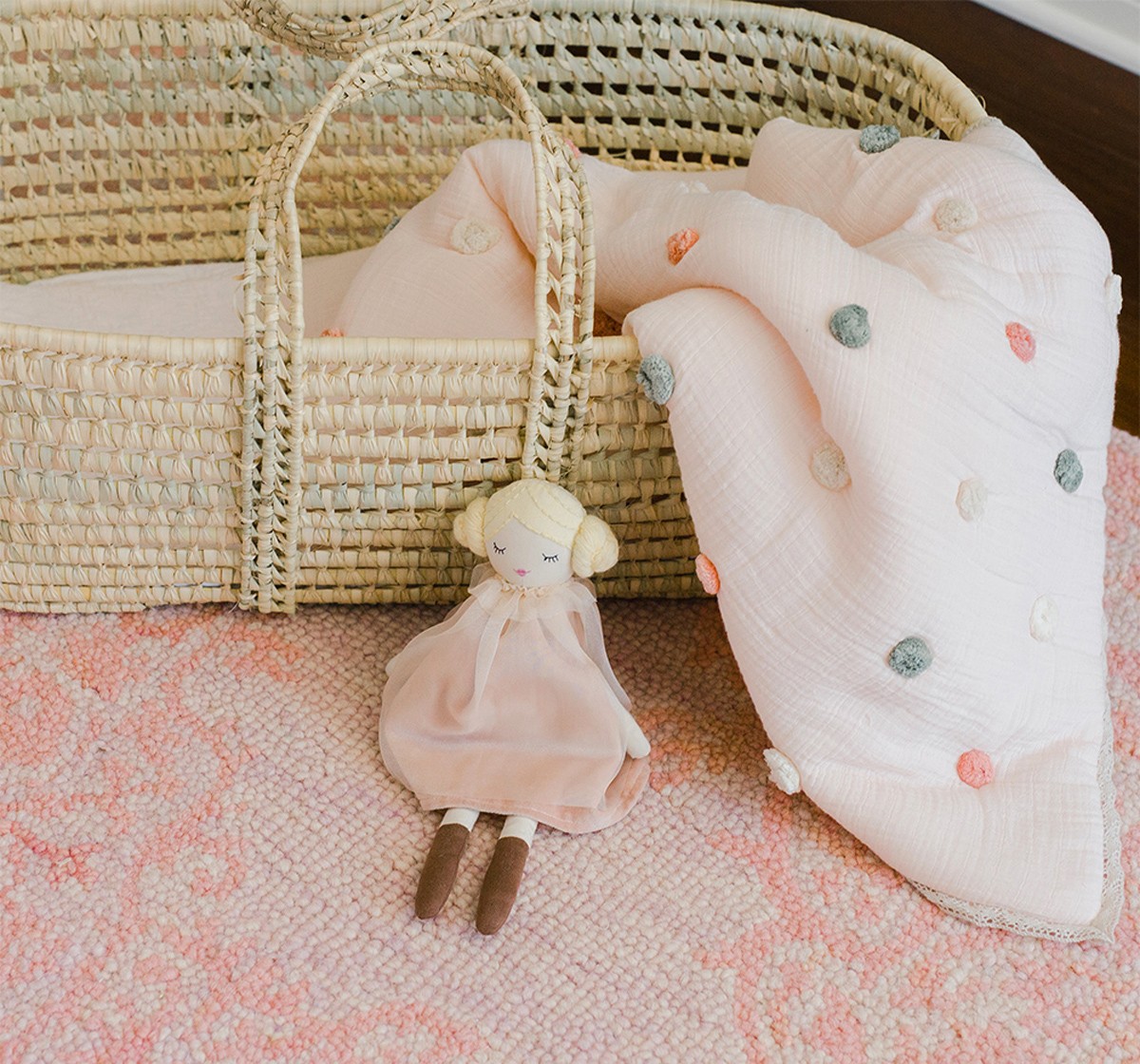 Crane Baby Clara Doll 0Y+ Pink