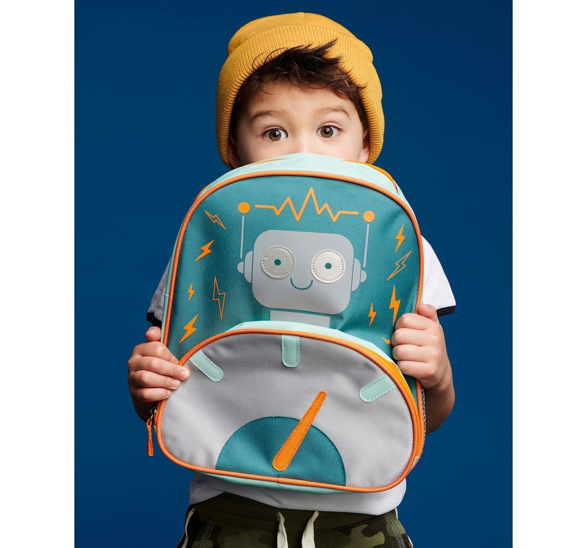 Skip Hop Spark Style Little Kid Backpack Rocket 3Y+, Multicolour