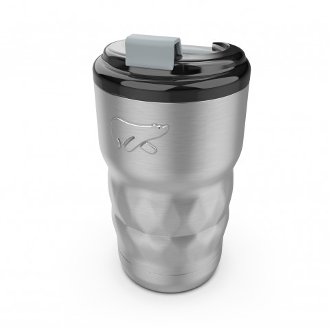 Headway Java Insulated Stainless Steel Coffee Mug Travel Mug Cosmic Grey 360 ML Grey 10Y+