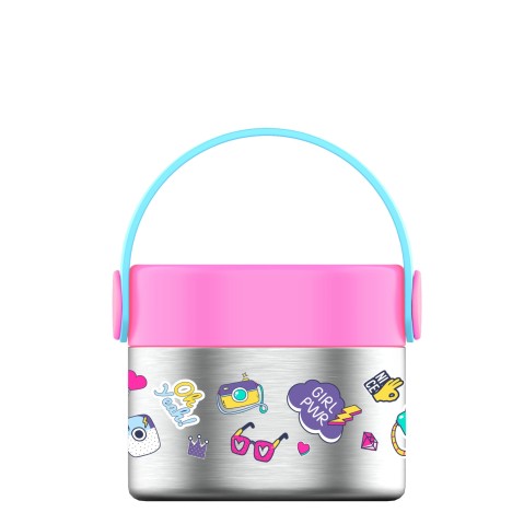 Rabitat Snack Mate Stainless Steel Formula + Snack Jar 400 Ml - Diva
