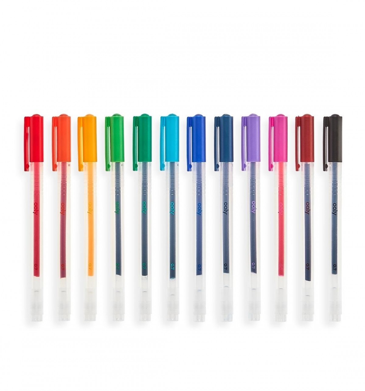 OOLY Color Luxe Colored Gel Pens Set of 12 colourful 6Y+