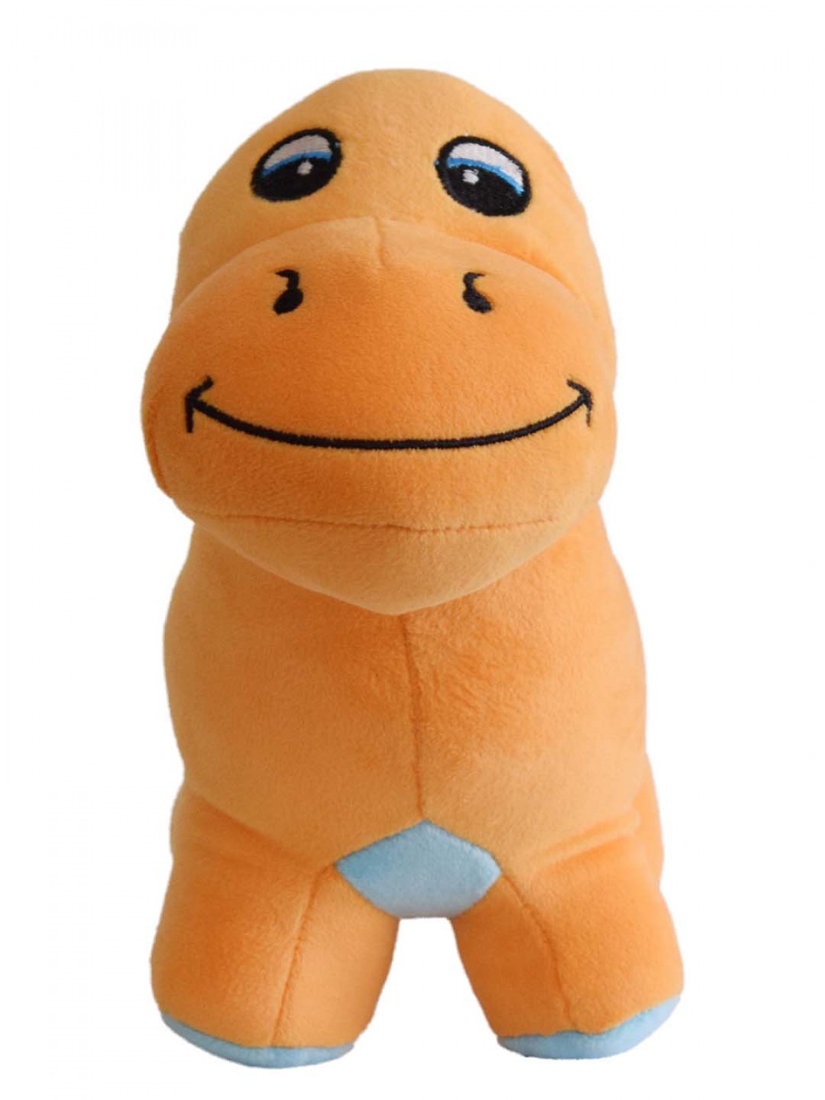 Adorable Stuffed Plush Dinosaur By Mirada, Soft Toys For Kids Of All Ages, 3Y+, Orange, 30Cm