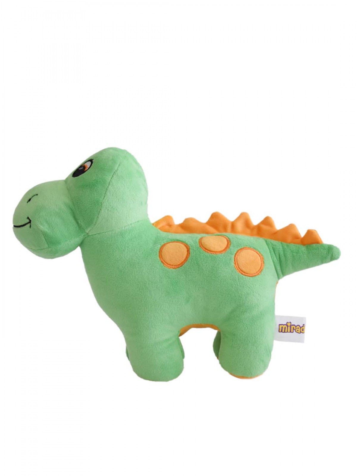 Adorable Stuffed Plush Dinosaur By Mirada, Soft Toys For Kids Of All Ages, 3Y+, Green, 30Cm