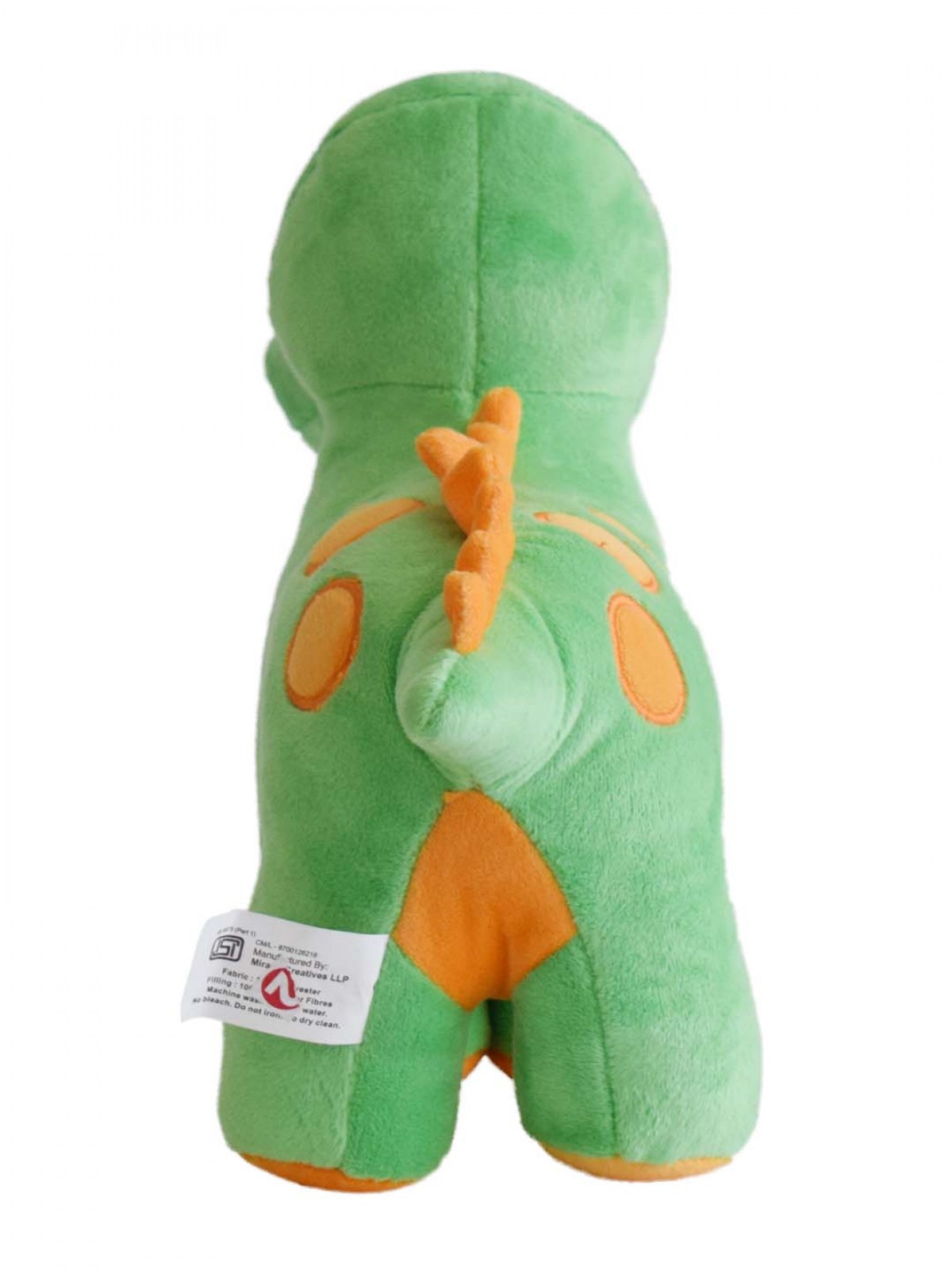 Adorable Stuffed Plush Dinosaur By Mirada, Soft Toys For Kids Of All Ages, 3Y+, Green, 30Cm