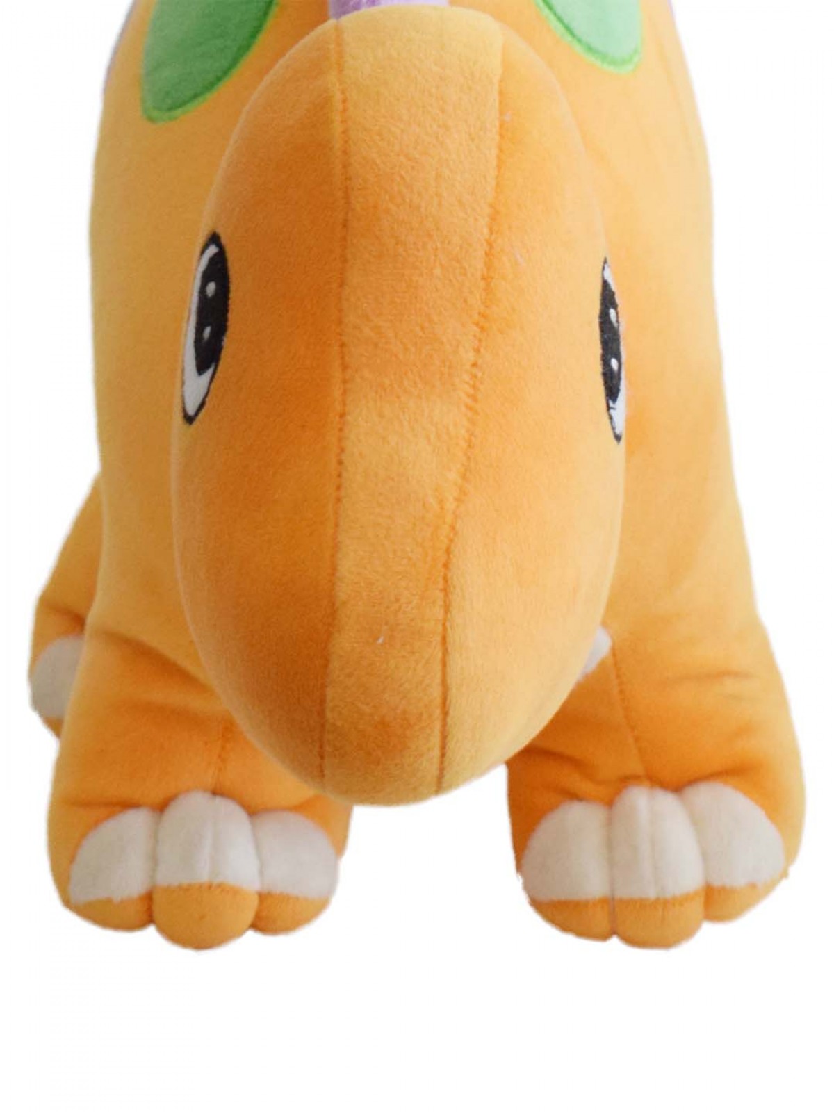 Adorable Stuffed Plush Dinosaur By Mirada, Soft Toys For Kids Of All Ages, 3Y+, Orange, 50Cm