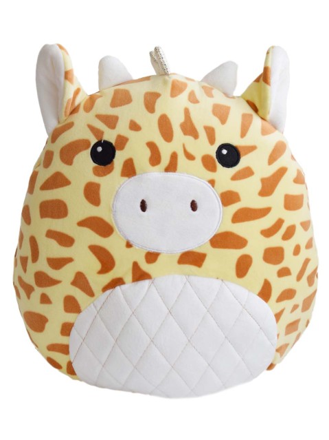 Cute Stuffed Huggable Supersoft Giraffe Plush Cushion By Mirada, 30Cm, Yellow