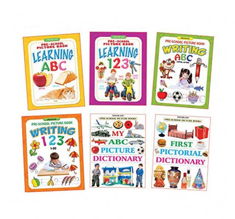 Dreamland Paperback Pre School Pack Books for Kids 2Y+, Multicolour