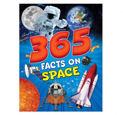 Dreamland Paperback 365 Facts on Space Books for Kids 6Y+, Multicolour
