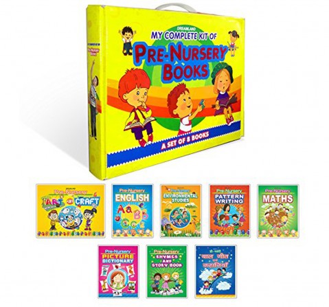 Dreamland Paperback My Complete Kit of Prenumber Books for Kids 3Y+, Multicolour
