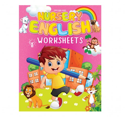 Dreamland Paperback Nursery English Worksheets Books for Kids 3Y+, Multicolour