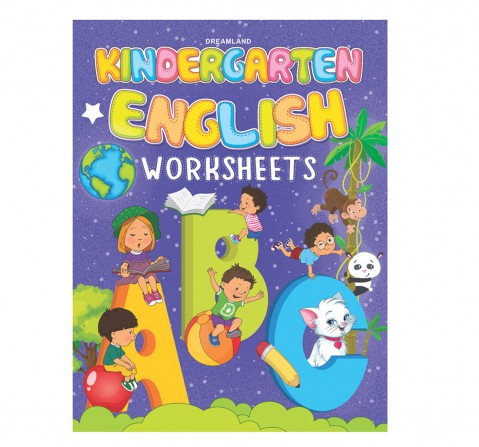 Dreamland Paperback Kinder Garden English Worksheets Books for Kids 4Y+, Multicolour