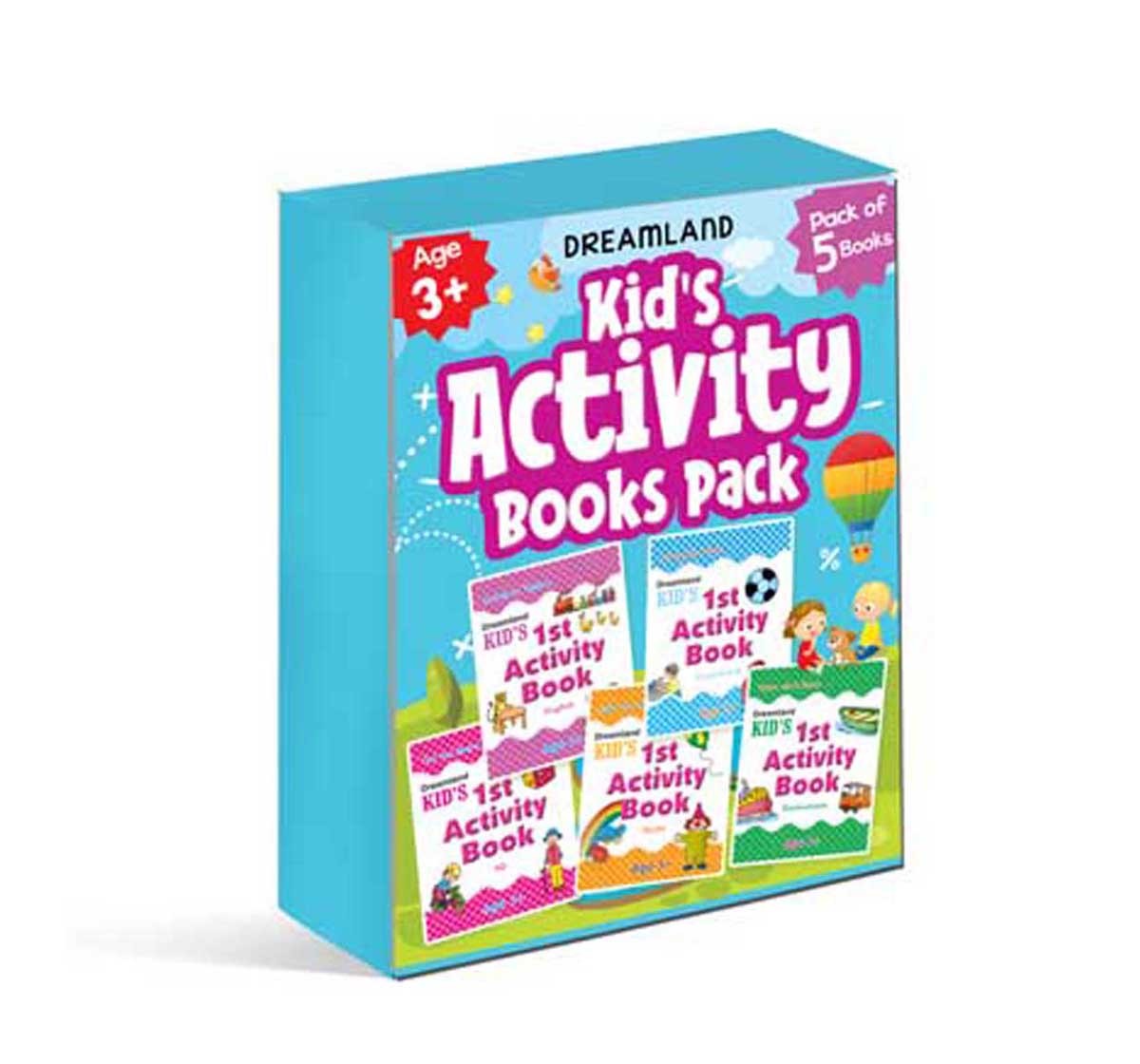 Dreamland Paperback 1st Activity Pack Books for Kids 3Y+, Multicolour