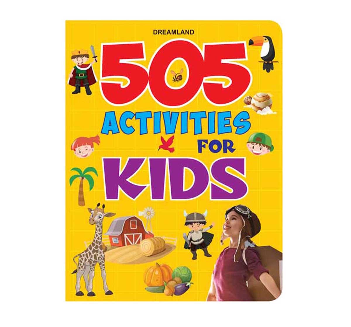 Dreamland Paperback 505 Activities Books for Kids 5Y+, Multicolour
