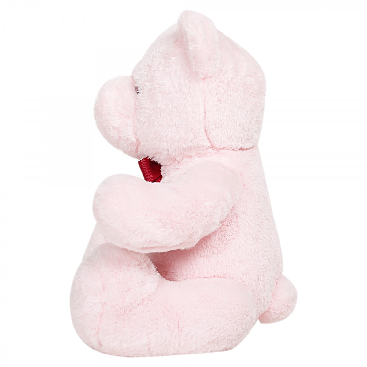 Fuzzbuzz Bear, Soft Toys for Kids, Pink, 35cm