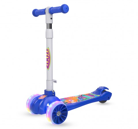Zoozi 3 Wheel Electric Led Scooter, Multicolour, 3Y+