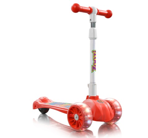 Zoozi 3 Wheel Electric Led Scooter, Multicolour 2Y+