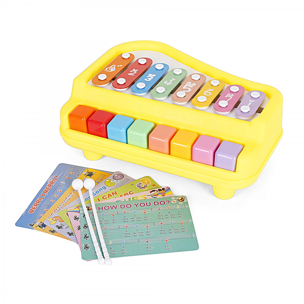 Shooting Star My Melodious Xylophone for Kids, 18M+, Yellow