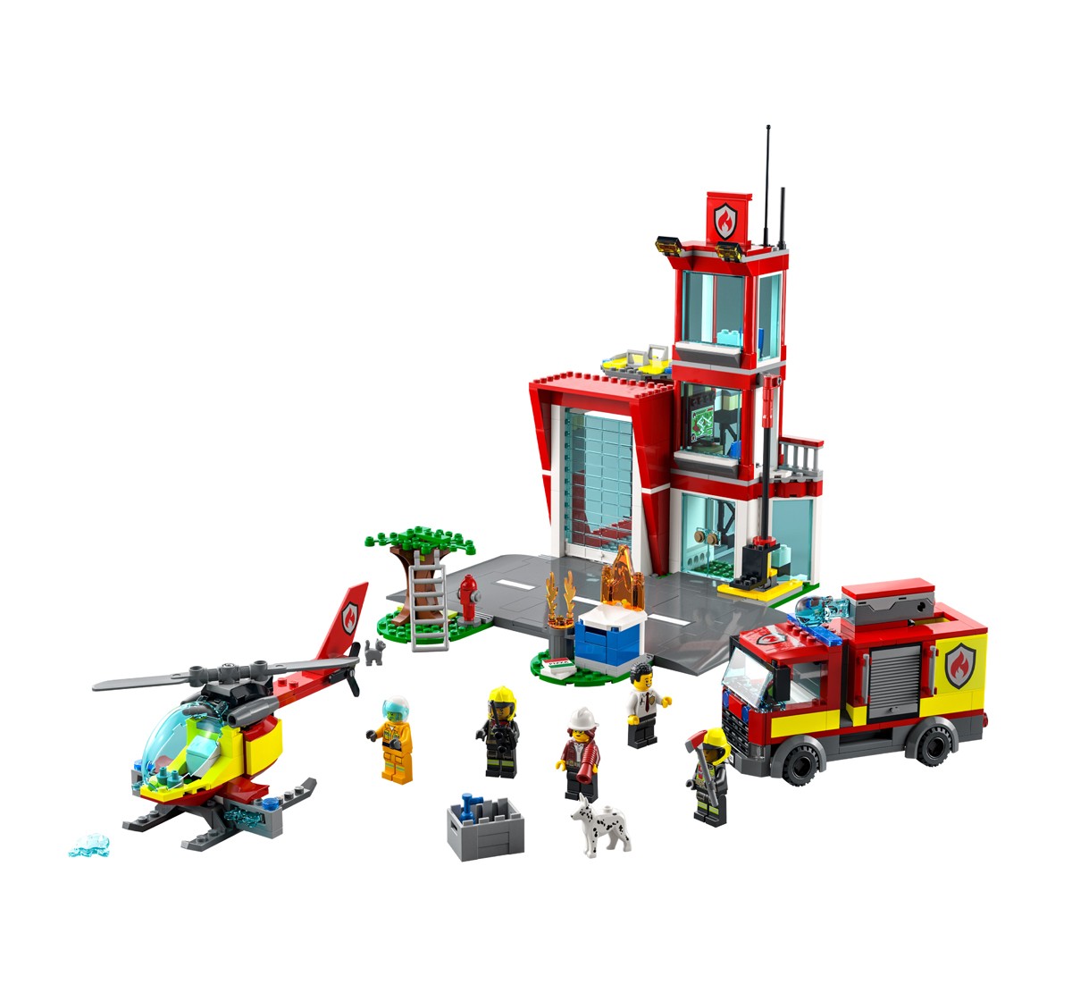Lego 60320 Fire Station Building Blocks Multicolour 6Y+