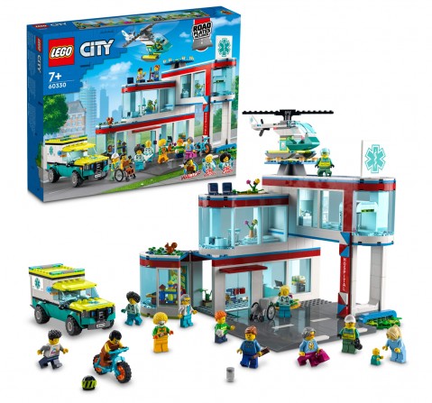 Lego 60330 Hospital Building Blocks Multicolour 7Y+