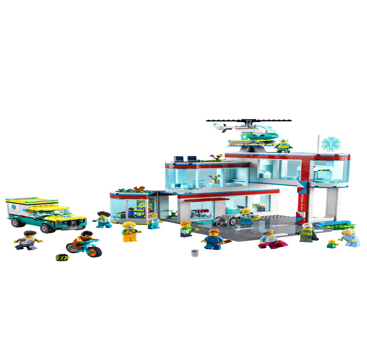 Lego 60330 Hospital Building Blocks Multicolour 7Y+
