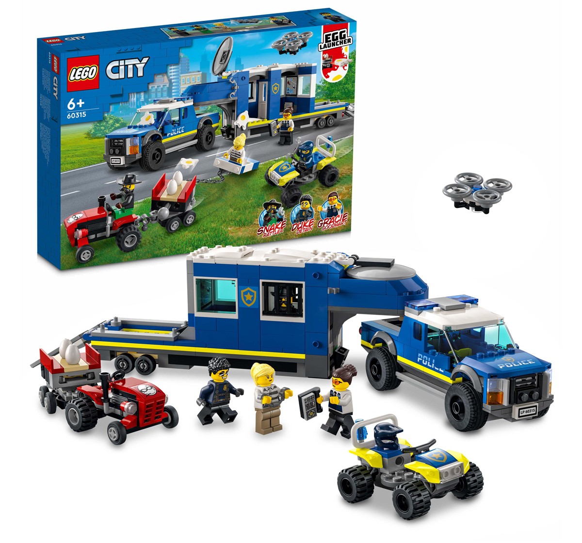 Lego 60315 Police Truck Building Blocks Multicolour 6Y+