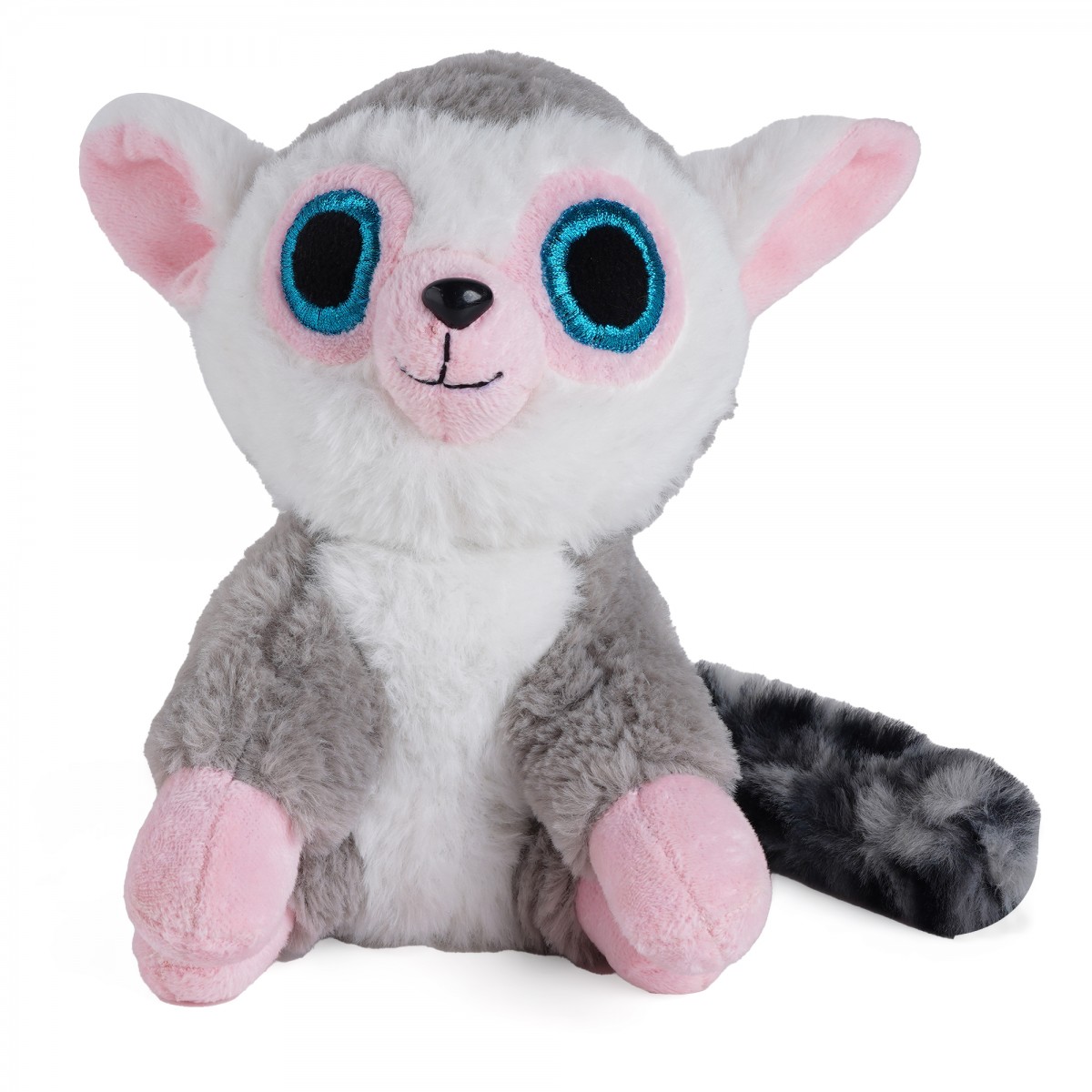 Huggable Cuddly Stuffed Toy By Fuzzbuzz, Soft Toys for Kids, Cute Plushies  Grey, For Kids Of Age 2 Years & Above