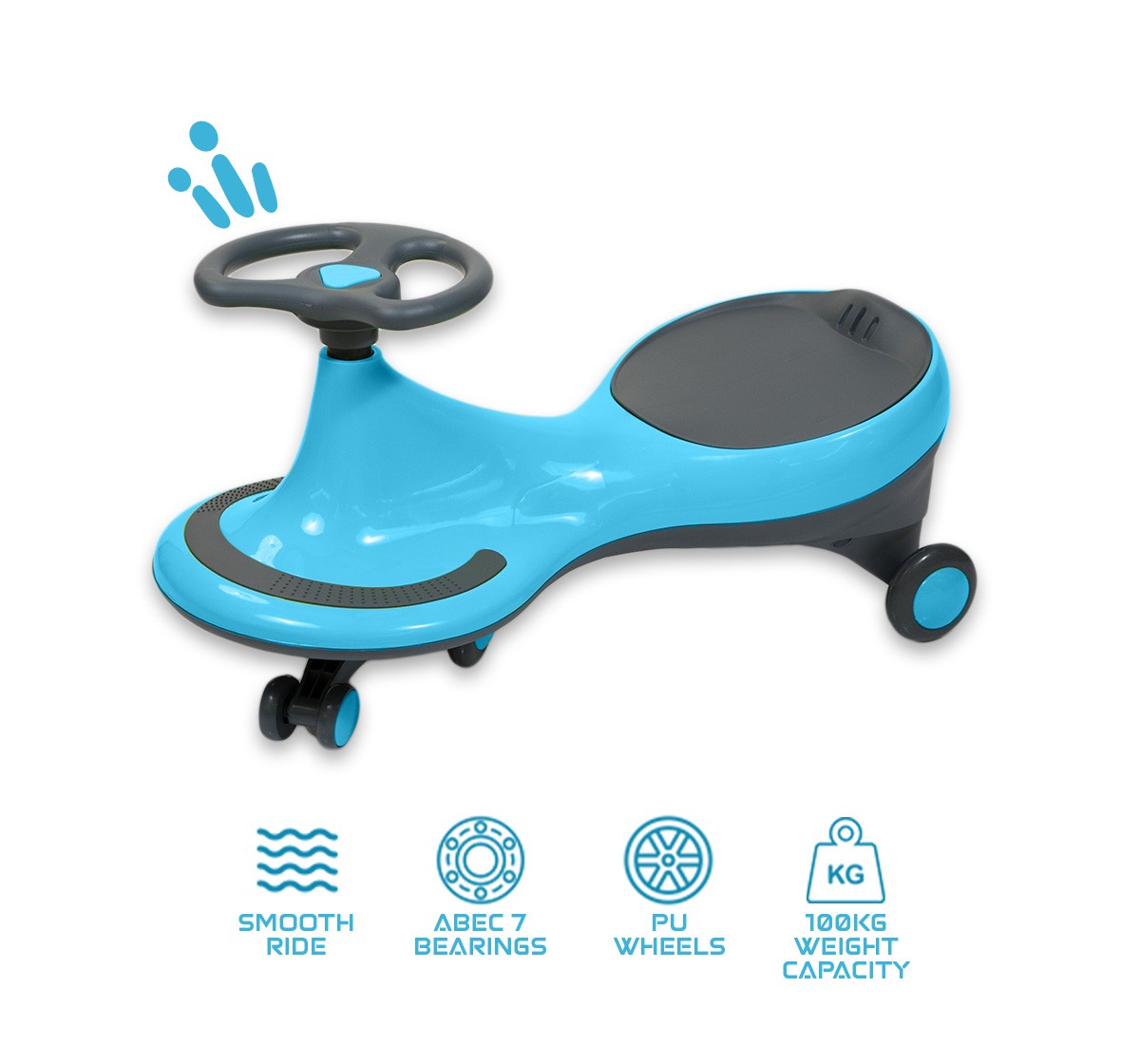 Uboard Swing Car, Multicolour 12M+