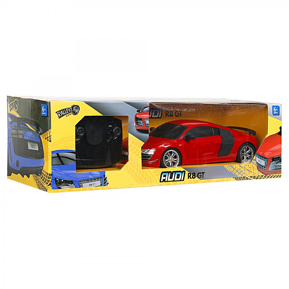 Ralleys Audi R8 GT Remote Control Car for Kids, 6Y+, Red